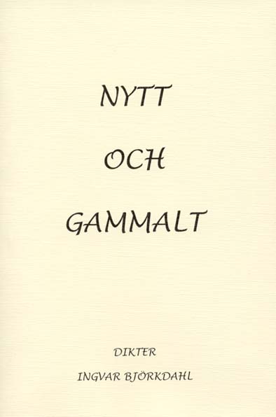 Nytt och gammalt